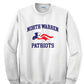 North Warren Patriots III Crewneck Sweatshirt white