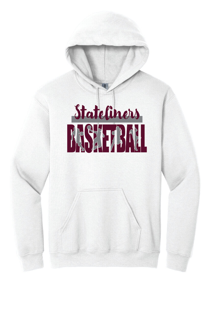 Stateliners Basketball Hoodie (Youth) white