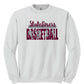 Stateliners Basketball Crewneck Sweatshirt (Youth) white