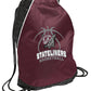 Cinch Pack Stateliners Basketball maroon
