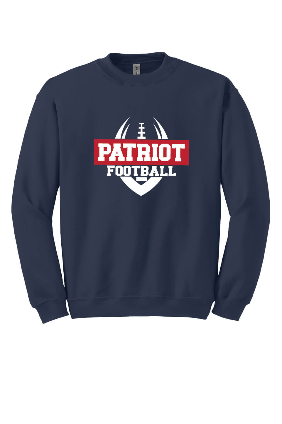Patriot Football Crewneck Sweatshirt (Youth) navy