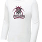 Sport-Tek Posi-UV Pro Long Sleeve Tee Shirt White Stateliners Basketball