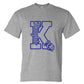 Knights "K" Short Sleeve T-Shirt gray