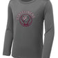 Sport-Tek Posi-UV Pro Long Sleeve Tee Shirt (Youth) Gray Stateliners