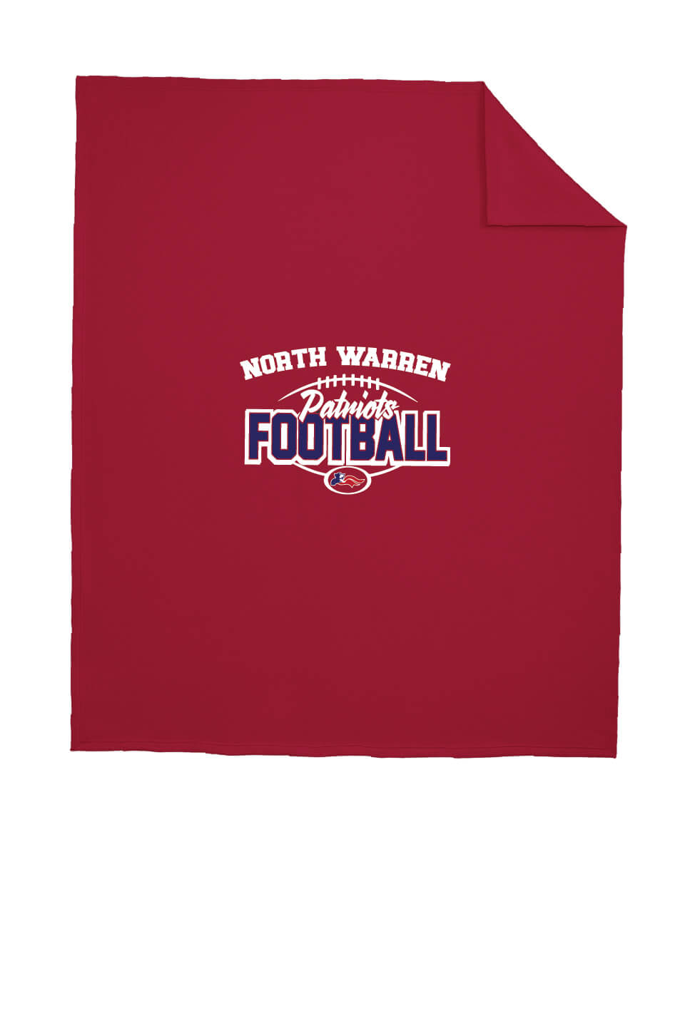 Blanket North Warren red