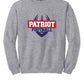 Patriot Football Crewneck Sweatshirt gray