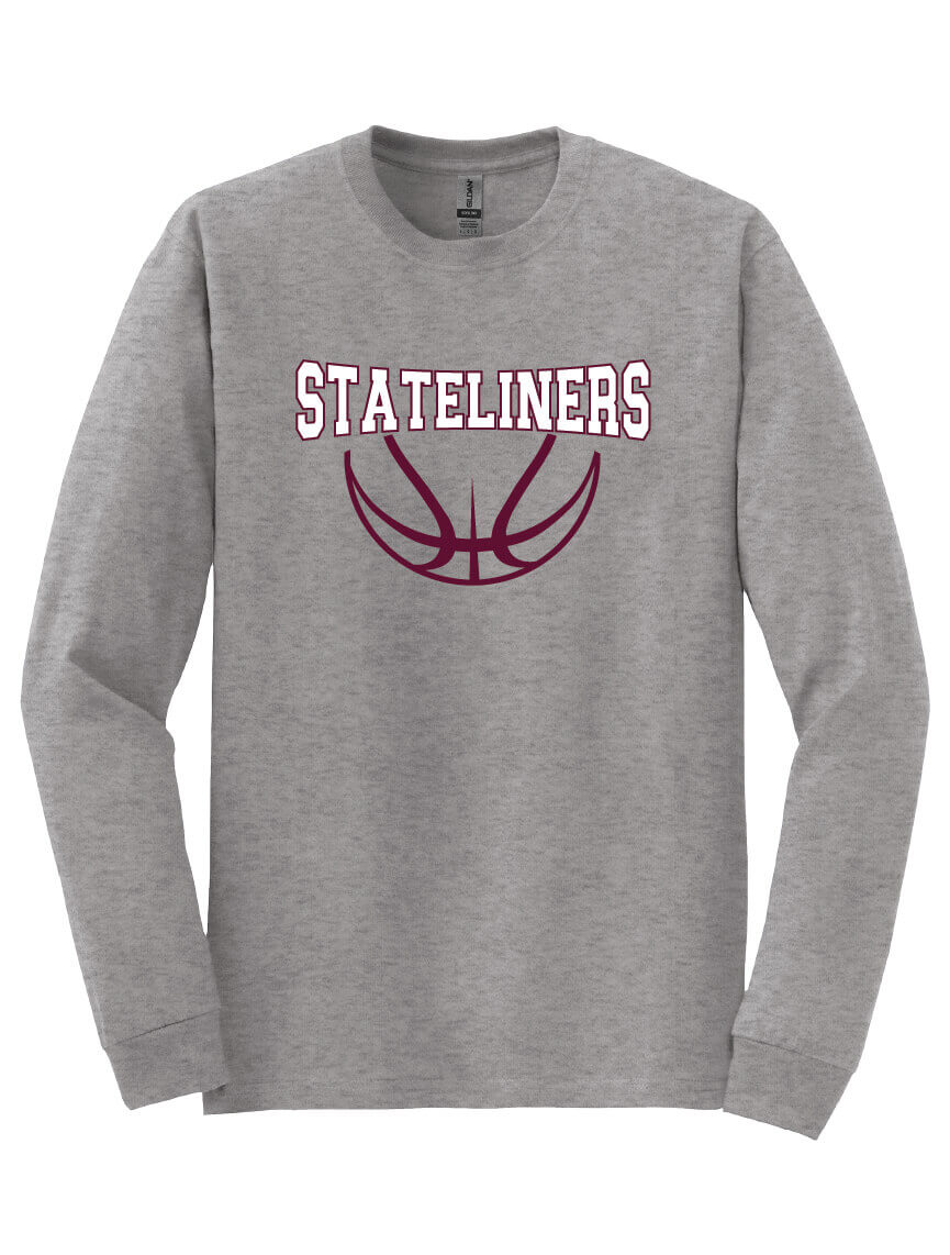 Stateliners Long Sleeve T-Shirt gray