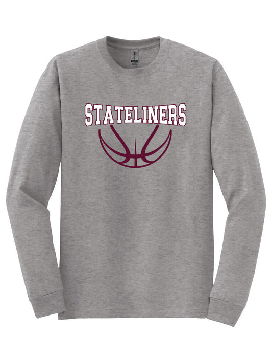 Stateliners Long Sleeve T-Shirt (Youth) gray