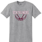 Stateliners Short Sleeve T-Shirt (Youth) gray