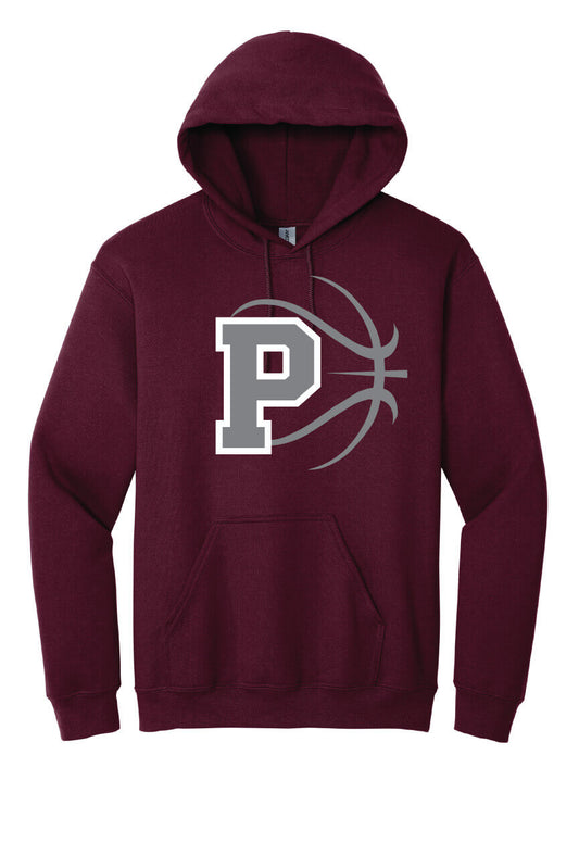 Phillipsburg "P" Hoodie (Youth) maroon