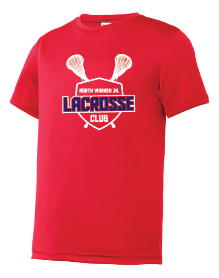 Sport Tek Competitor Short Sleeve Tee red front
