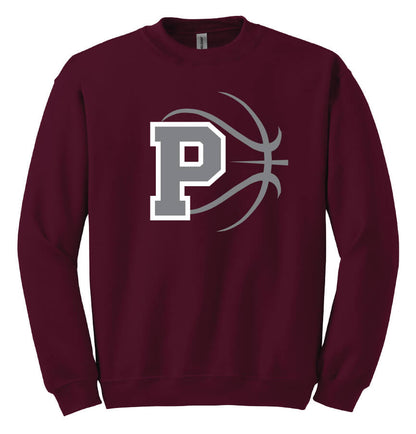 Phillipsburg "P" Crewneck Sweatshirt maroon