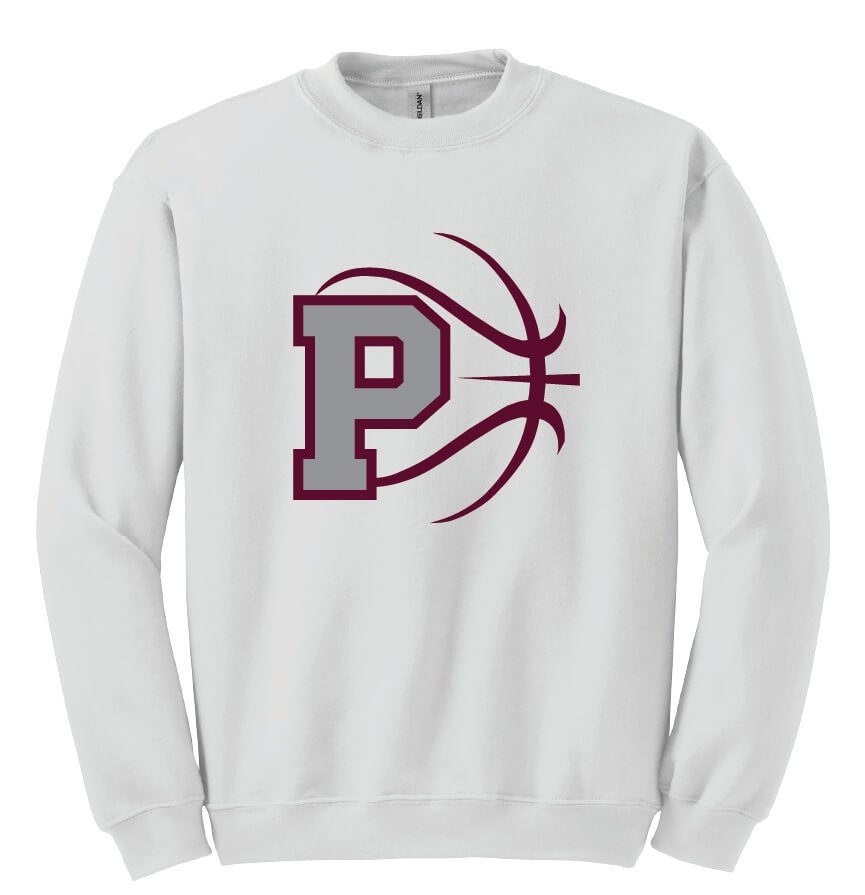 Phillipsburg "P" Crewneck Sweatshirt white