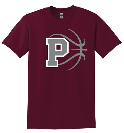 Phillipsburg "P" Short Sleeve T-Shirt maroon