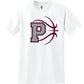 Phillipsburg "P" Short Sleeve T-Shirt (Youth) white