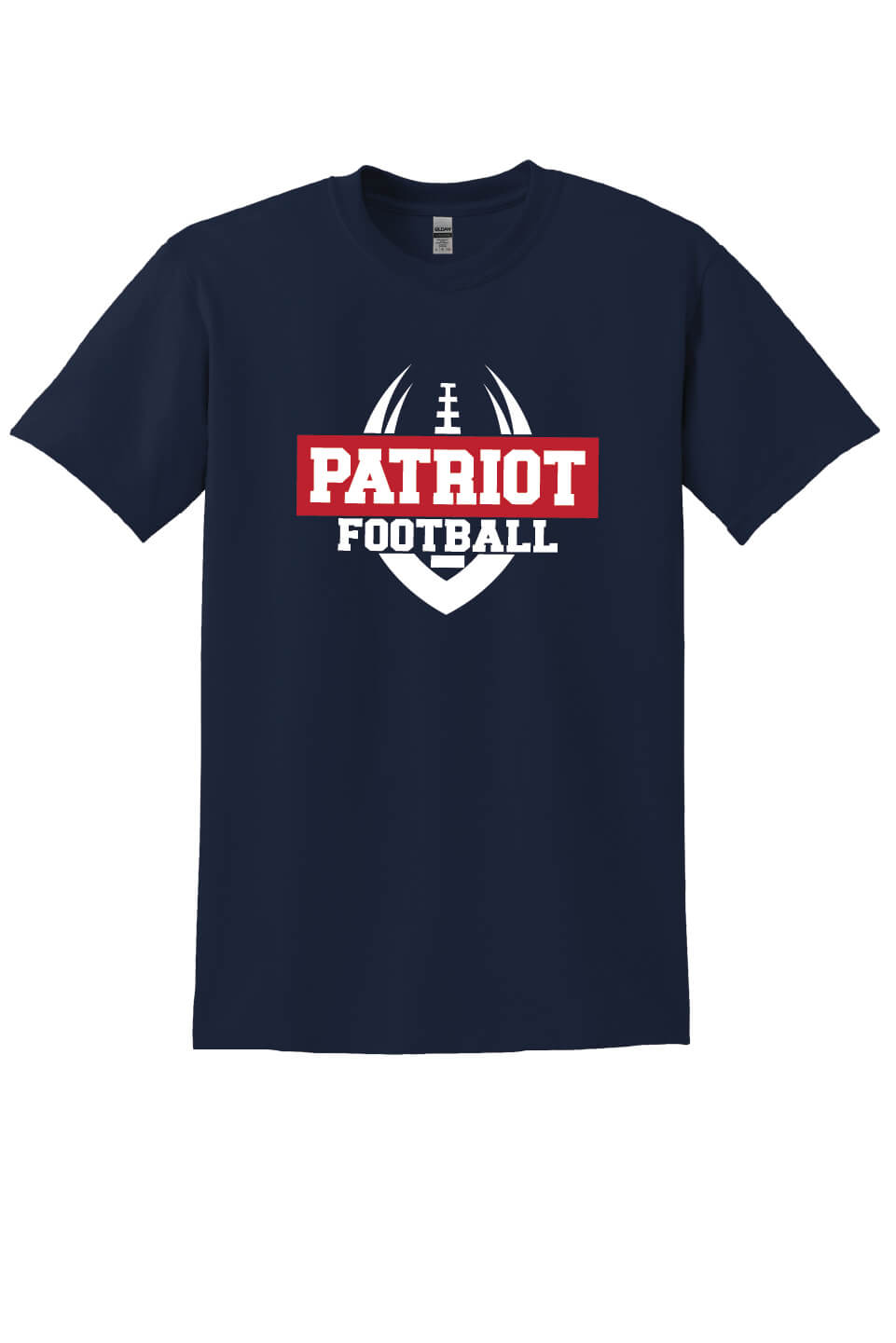 Patriot Football Short Sleeve T-shirts (Youth) navy