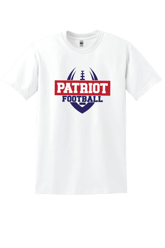 Patriot Football Short Sleeve T-shirt white