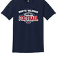 NW Patriots Football Short Sleeve T-shirts (Youth) navy