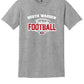 NW Patriots Football Short Sleeve T-shirts (Youth) gray
