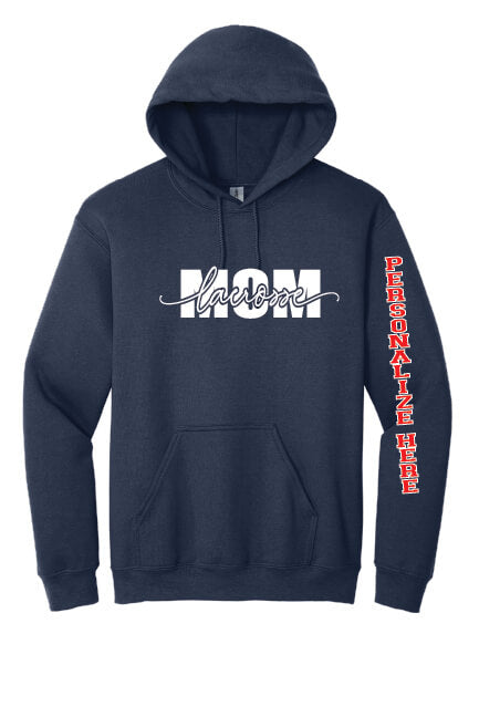 Lacrosse Mom Hoodie navy