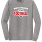 NW Patriots Football Long Sleeve T-shirts (Youth) gray