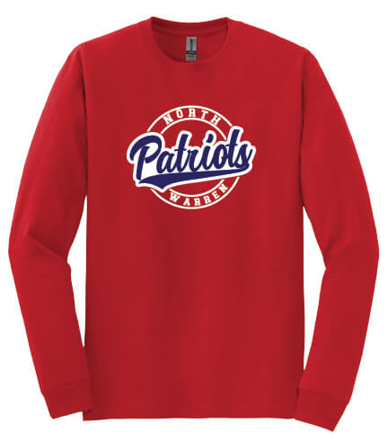 Patriots Long Sleeve T-Shirt red