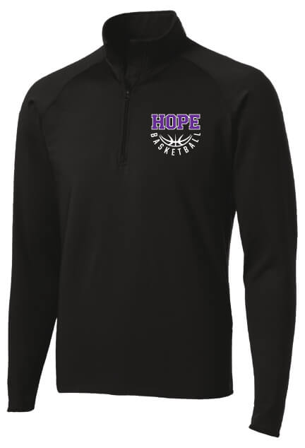 Hope Basketball Sport Tek Zip Pullover (Unisex)