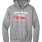 NW Patriots Football Hoodie (Youth) gray