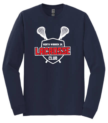 Lacrosse Club Long Sleeve T-Shirt navy