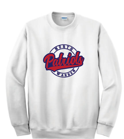 Patriots Crewneck Sweatshirt white