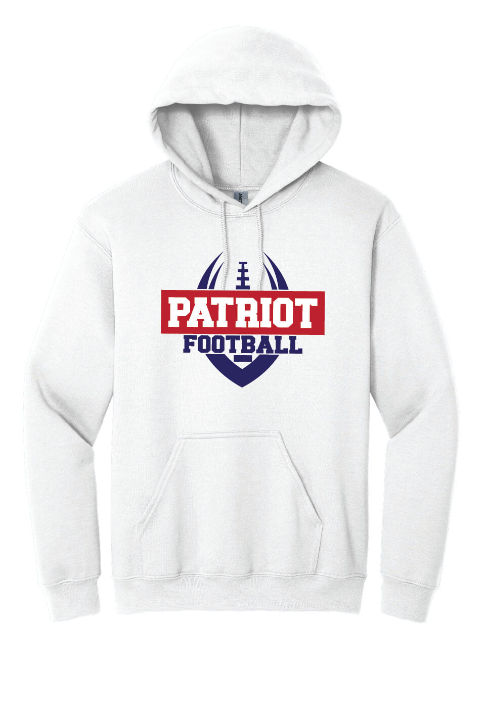Patriot Football Hoodie (Youth) white