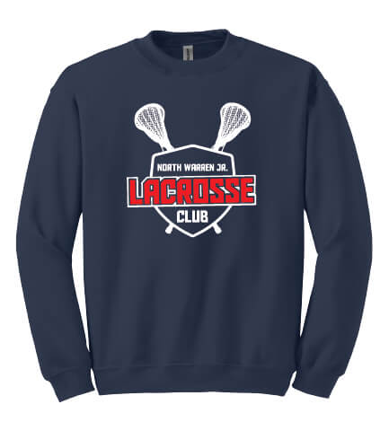 Lacrosse Club Crewneck Sweatshirt (Youth) navy