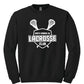 Lacrosse Club Crewneck Sweatshirt (Youth) black