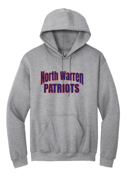 North Warren Patriots Hoodie gray
