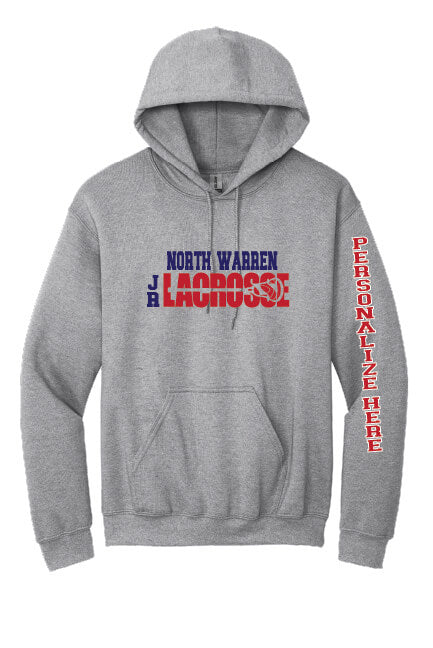 NW JR Lacrosse Hoodie gray