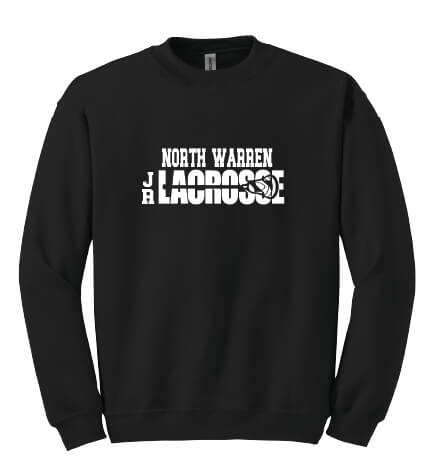 NW JR Lacrosse Crewneck Sweatshirt black