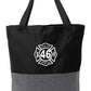 Tote black front