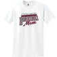 Basketball Mom Short Sleeve T-Shirt white