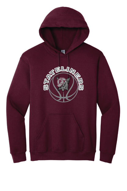 Stateliners Bobcat Hoodie (Youth) maroon