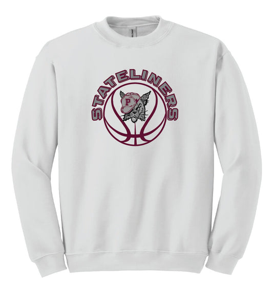 Stateliners Bobcat Crewneck Sweatshirt white