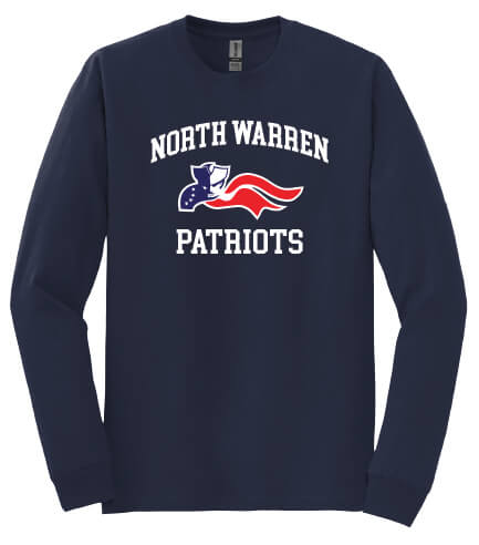 North Warren Patriots III Long Sleeve T-Shirt navy