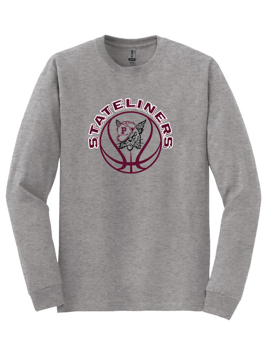 Stateliners Bobcat Long Sleeve T-Shirt gray